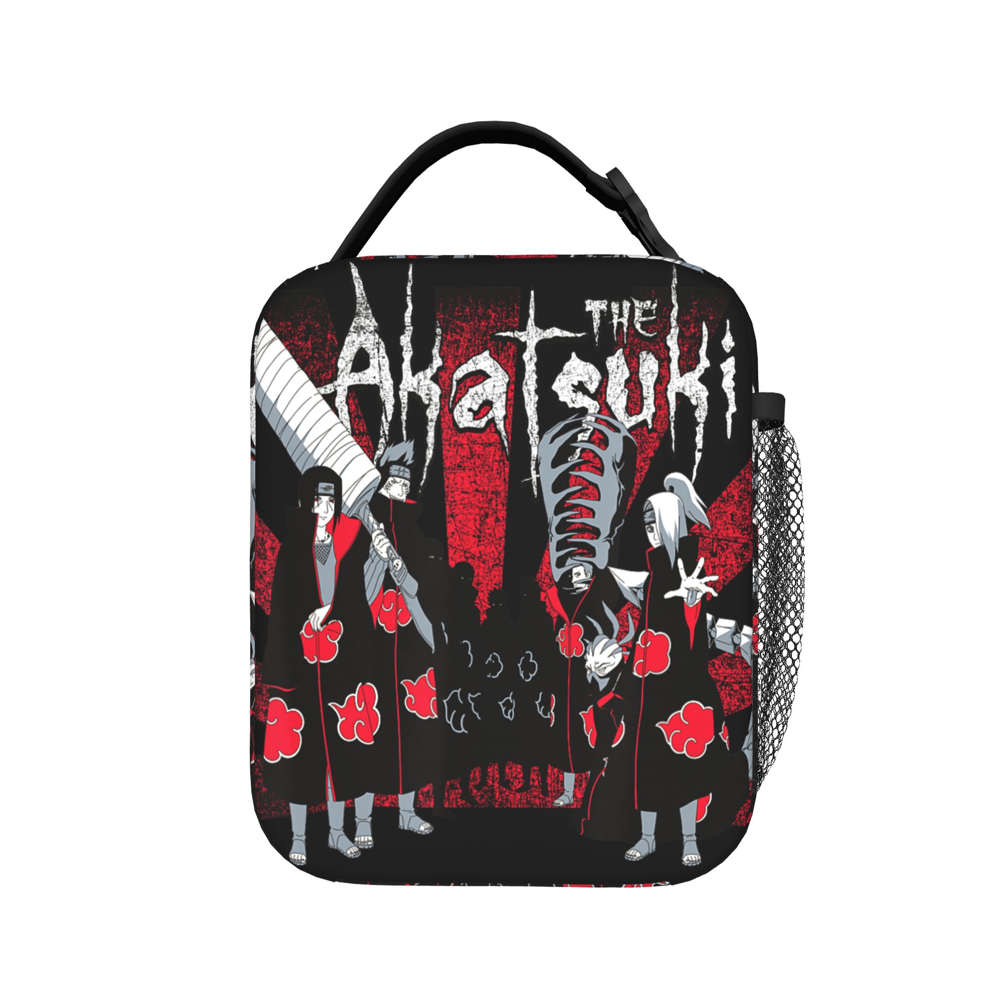 Tote Bag Sublimation - Shippuden The Akatsuki Narutoes Isolierte Lunchtaschen,