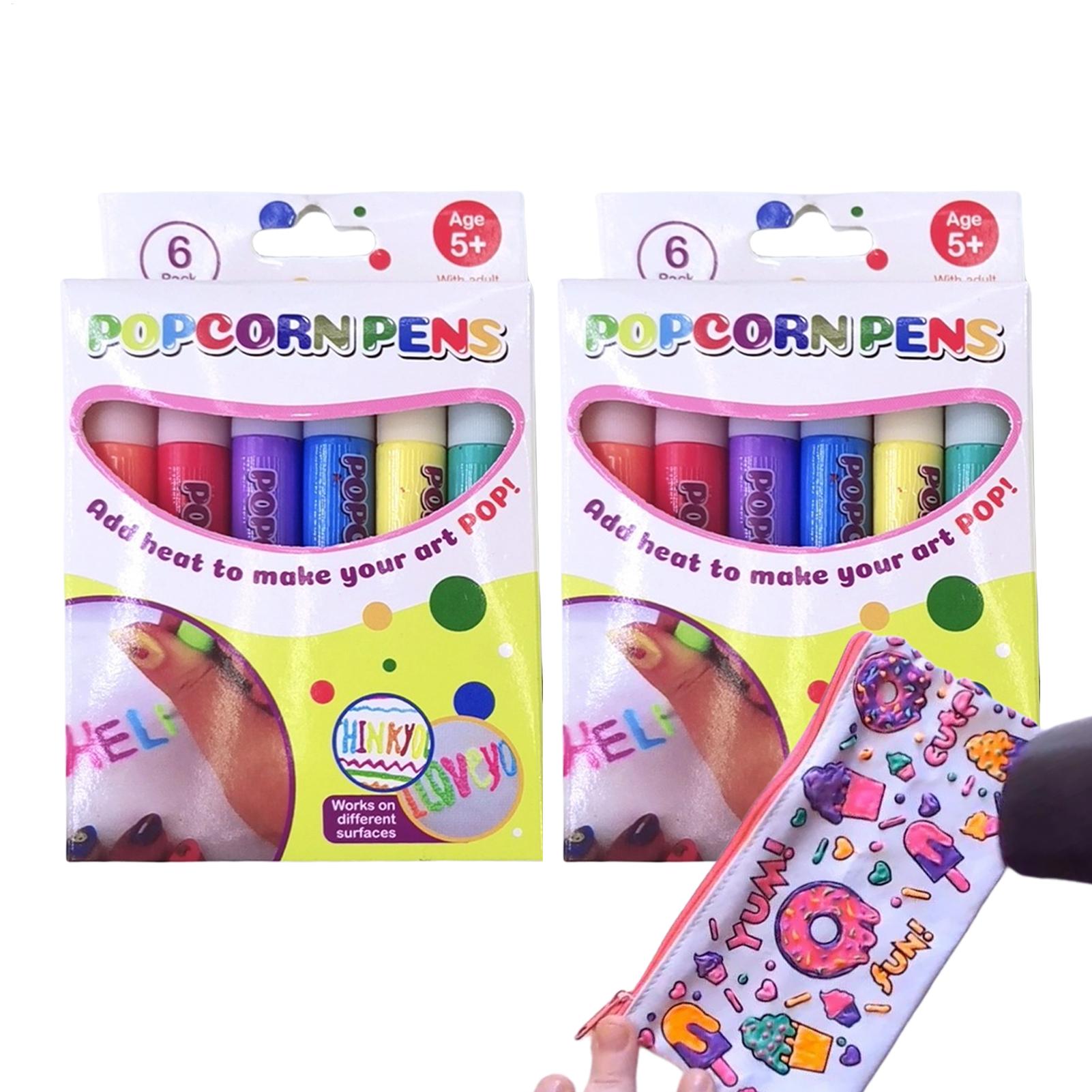 Copic Marker Sketch - 2er-Set DIY Bubble Popcorn Zeichenstifte Magische