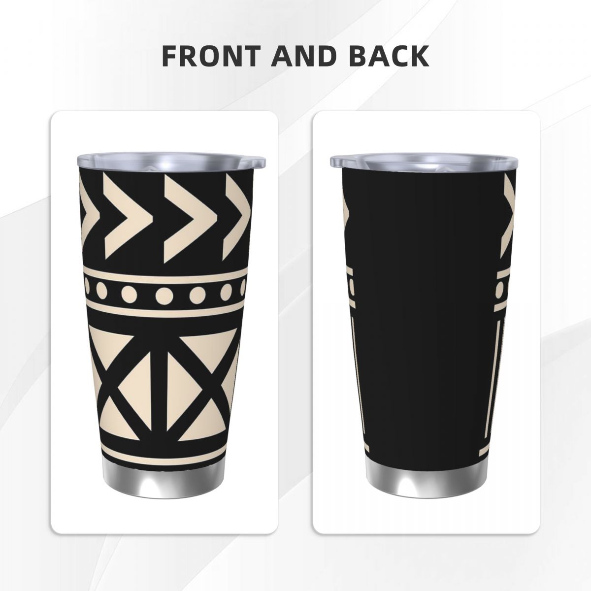 Afrikanisches Schlammtuch, sch – Tumbler 20Oz White Bewertung und Preis