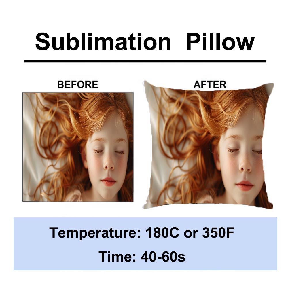 Leere Sublimations-Kissenbezüg – Pillow Cover Sublimation Bewertung und Preis